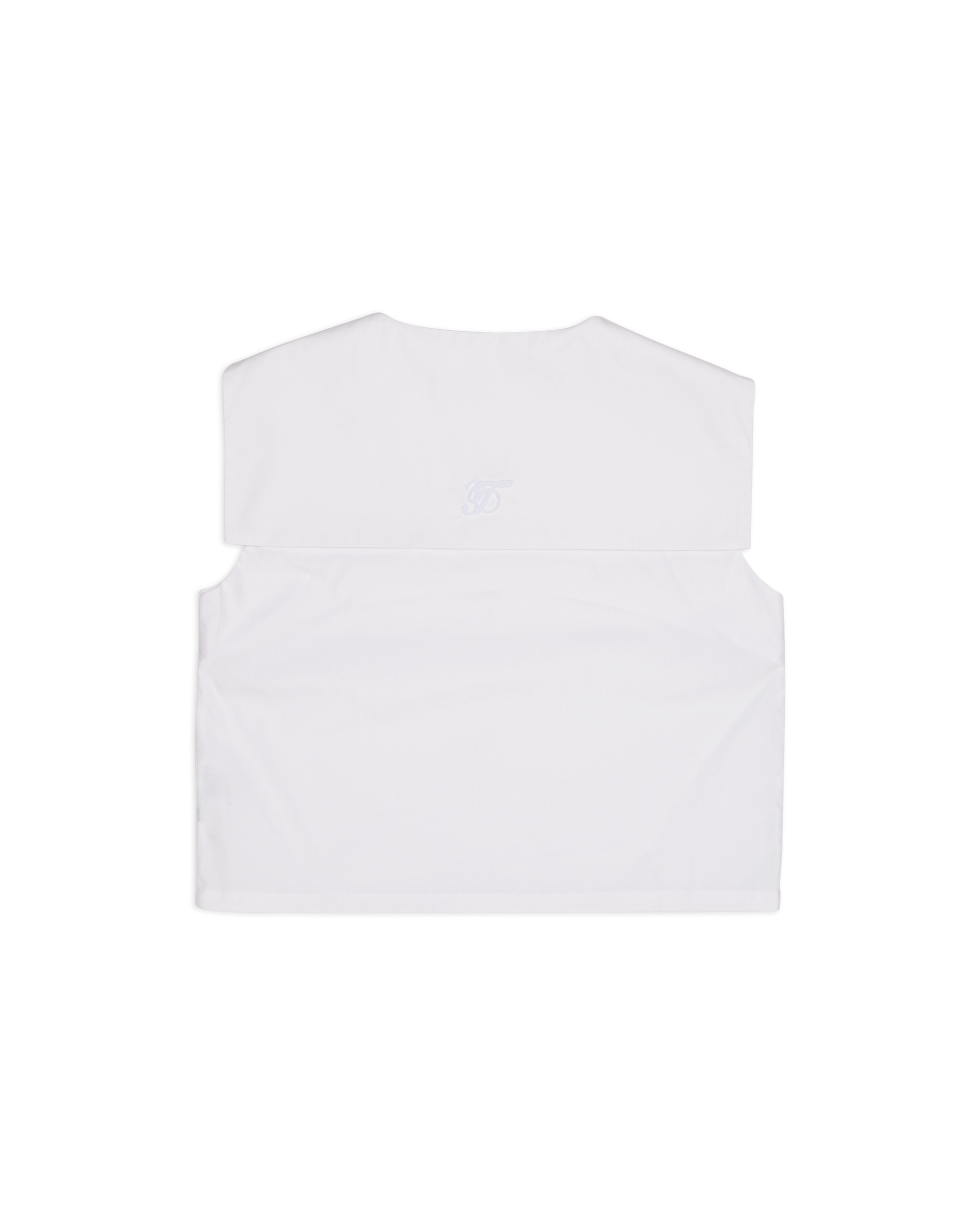 Women White Sailor Top