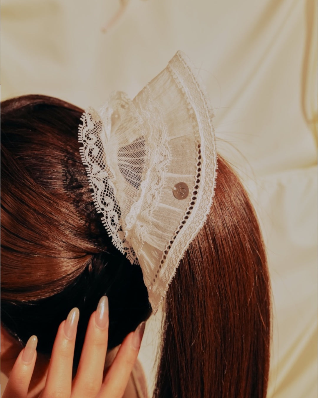 2 Layer Lace Scrunchies