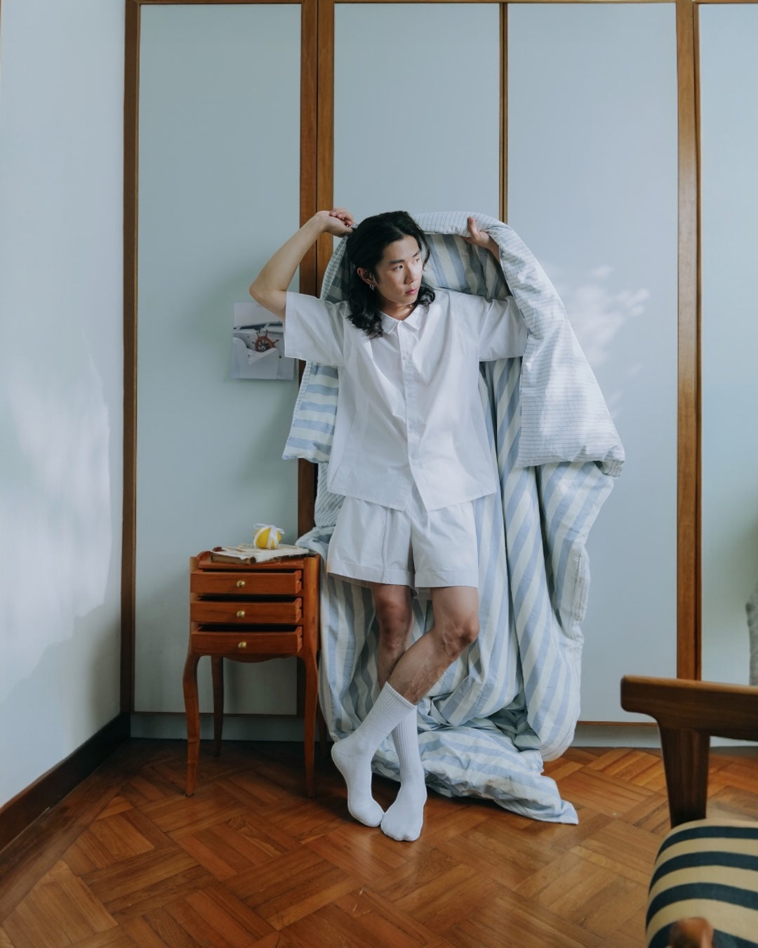 Men Boxy White Shirts