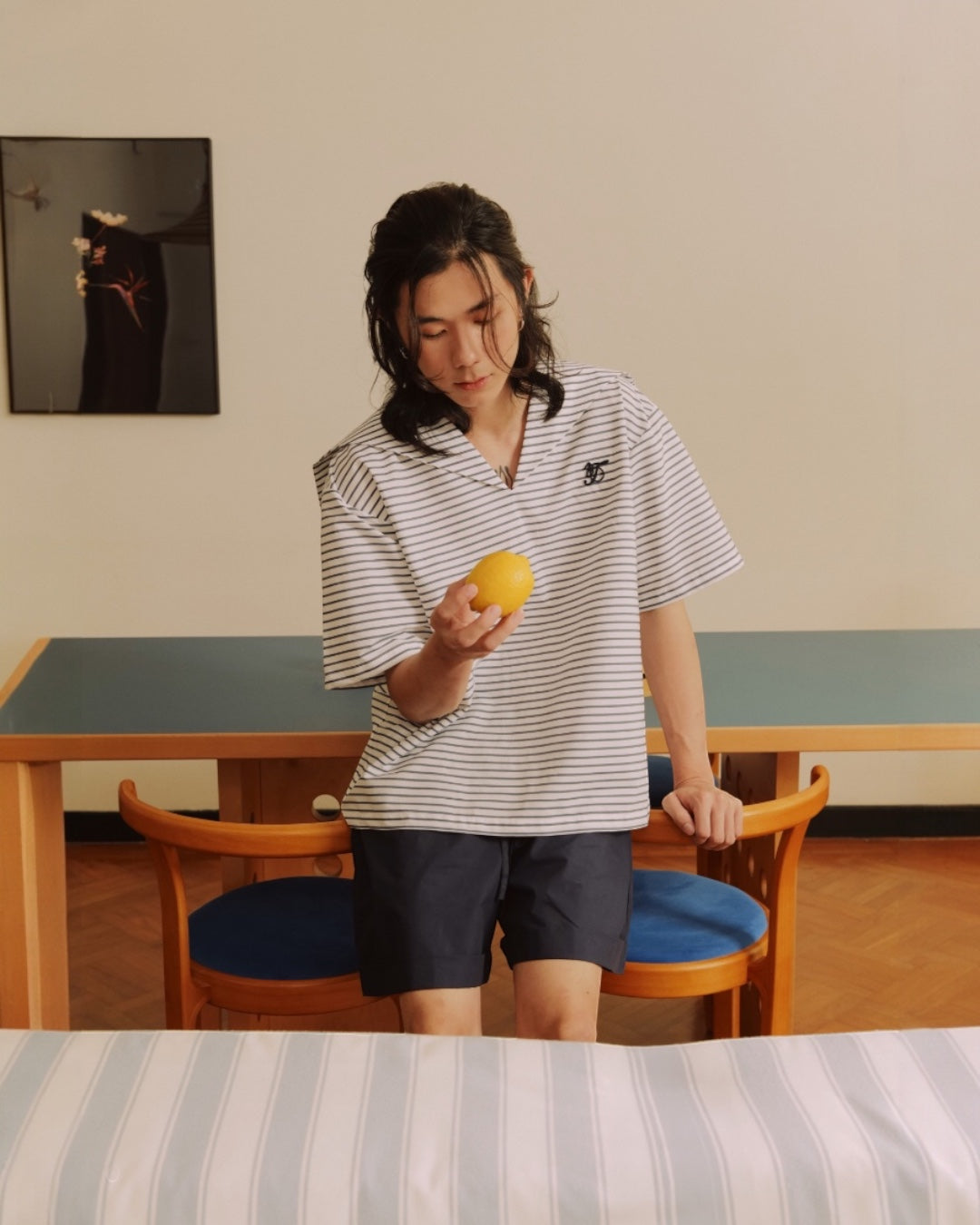 Men Stripy Sailor Shirts