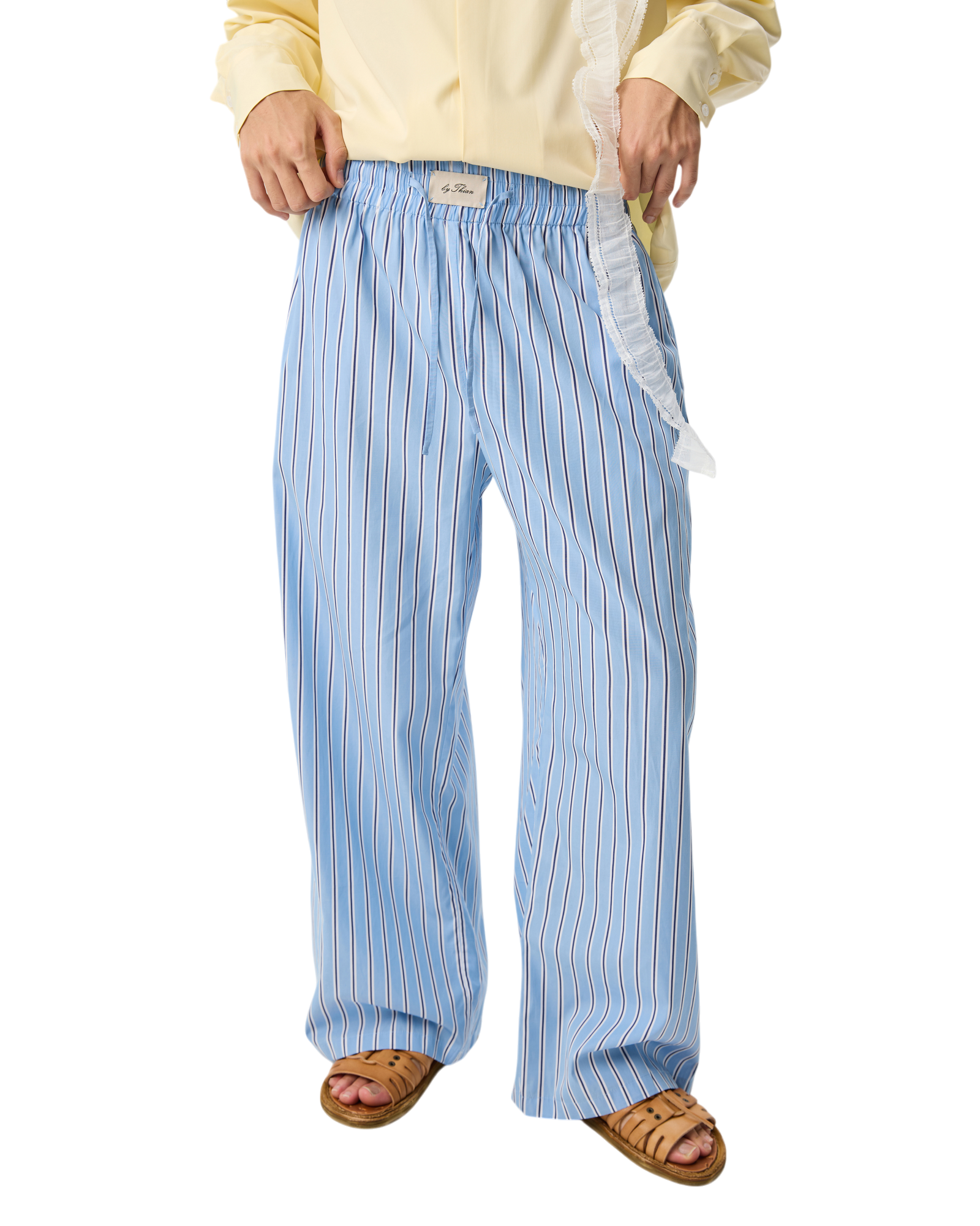 Unisex Stripe Relaxed Long Pants ( RESTOCKED )