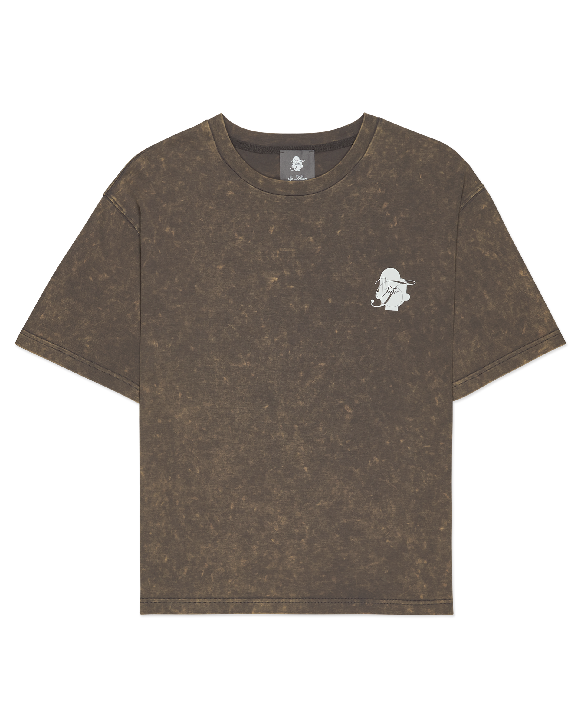 Empty Your Mind T-shirt Coffee Brown