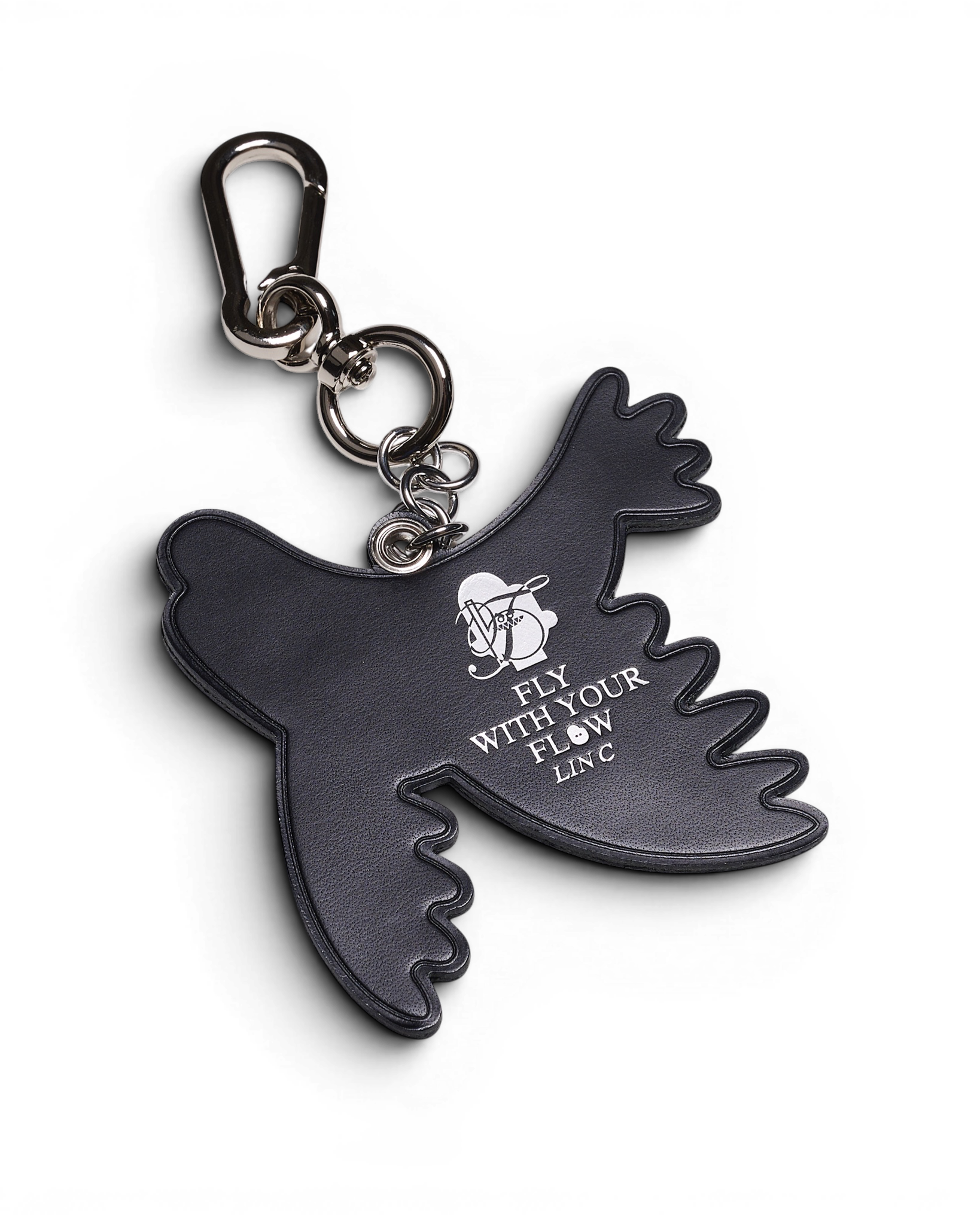 Leather Charm Black
