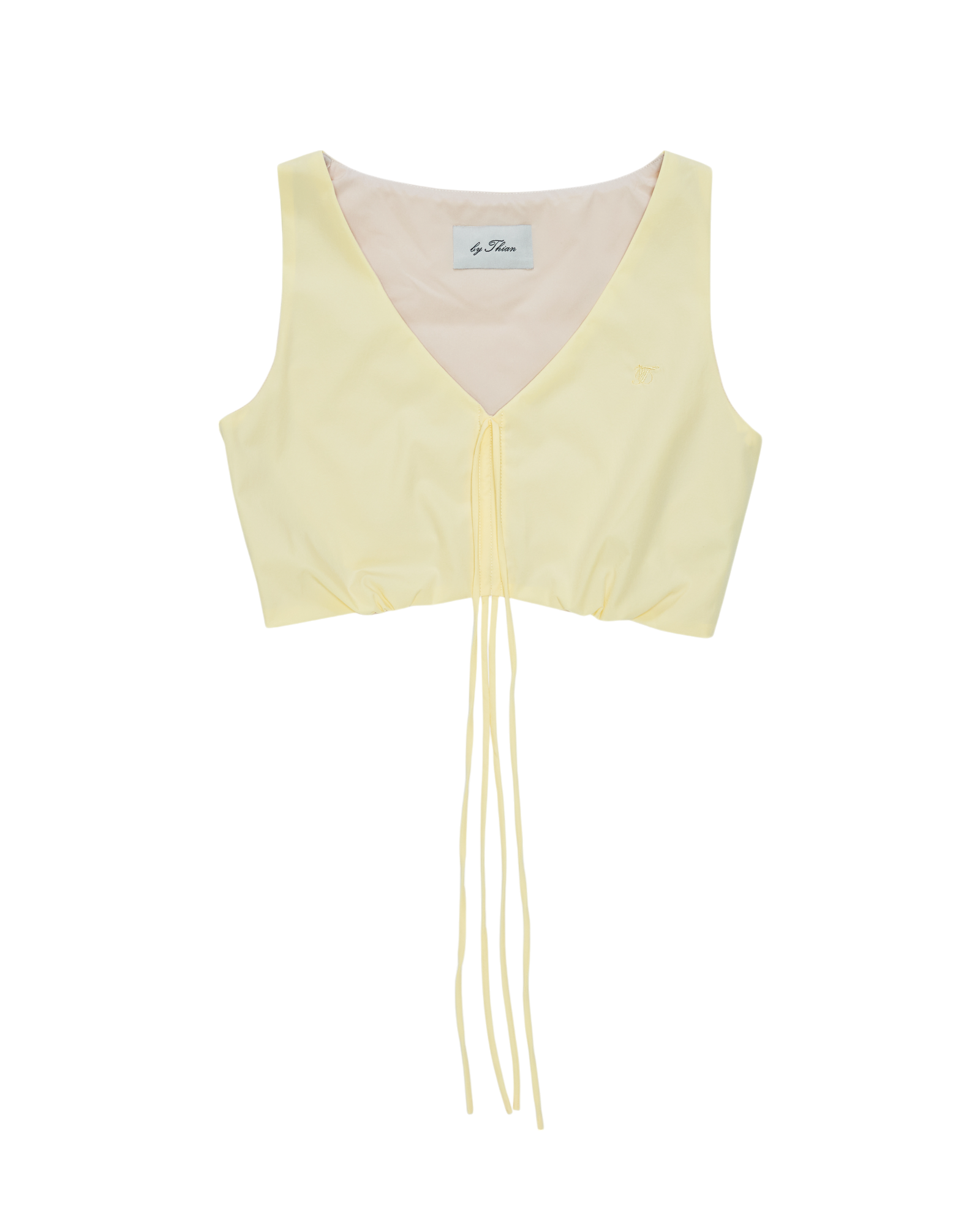 Drawstring Crop Top