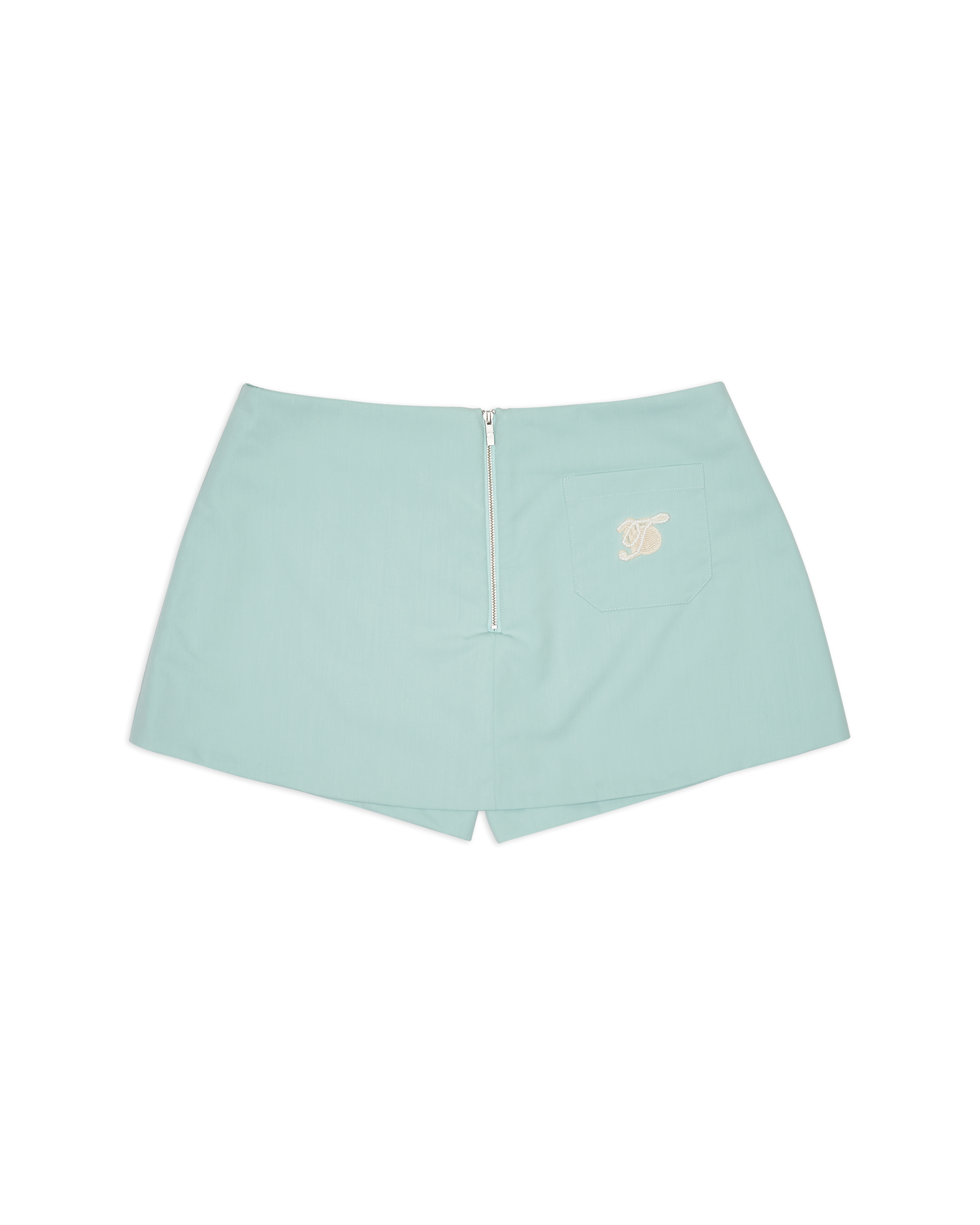 Plain Soft Skort Turquoise ( RESTOCKED )