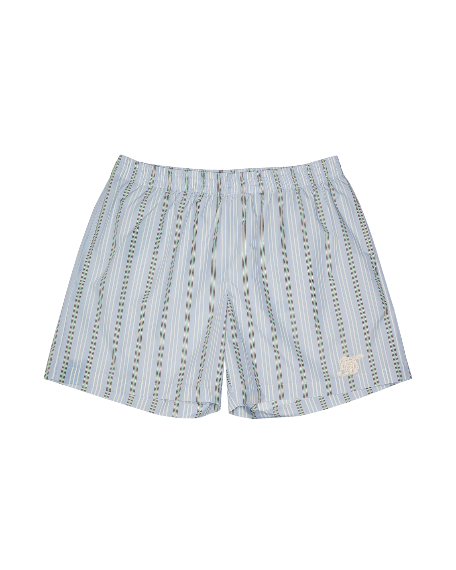 Men Stripy Short Pants