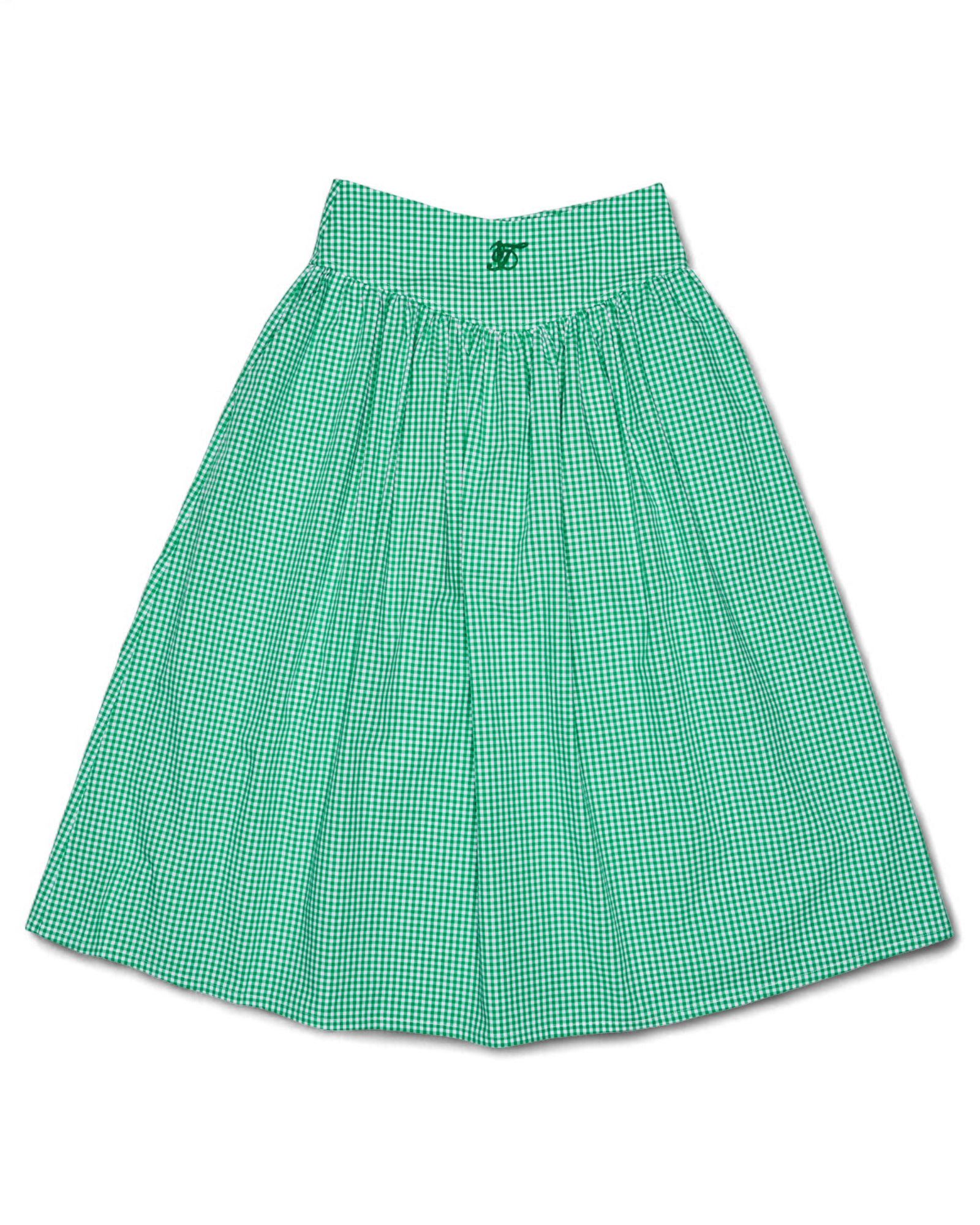 Meadow Breeze Gingham Skirt