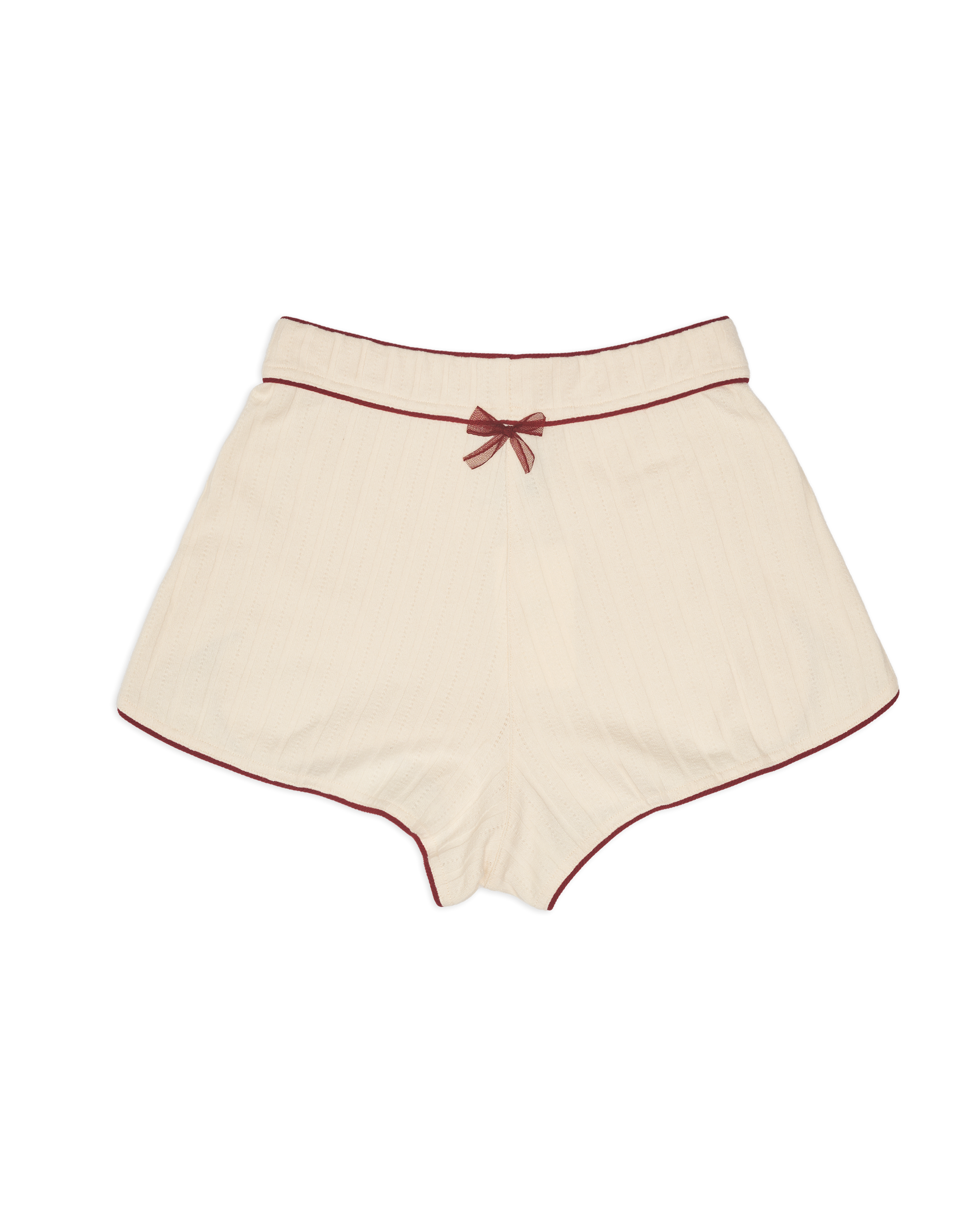 Sporty Stretch Knit Shorts