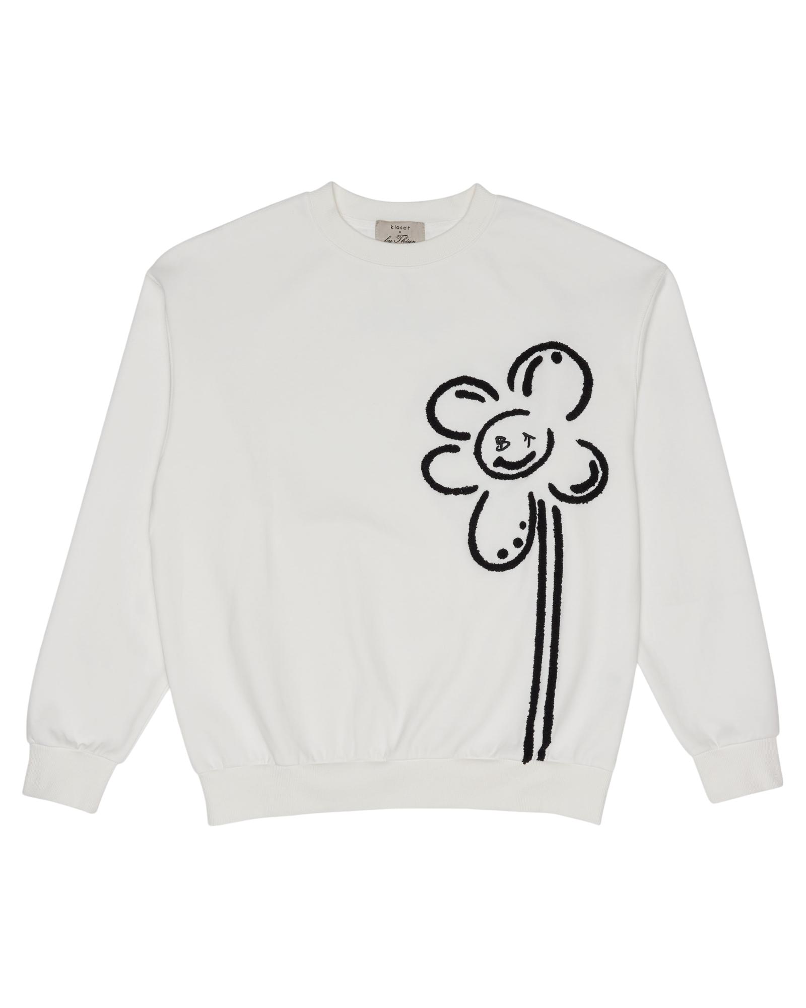 Smiley Flower Sweater