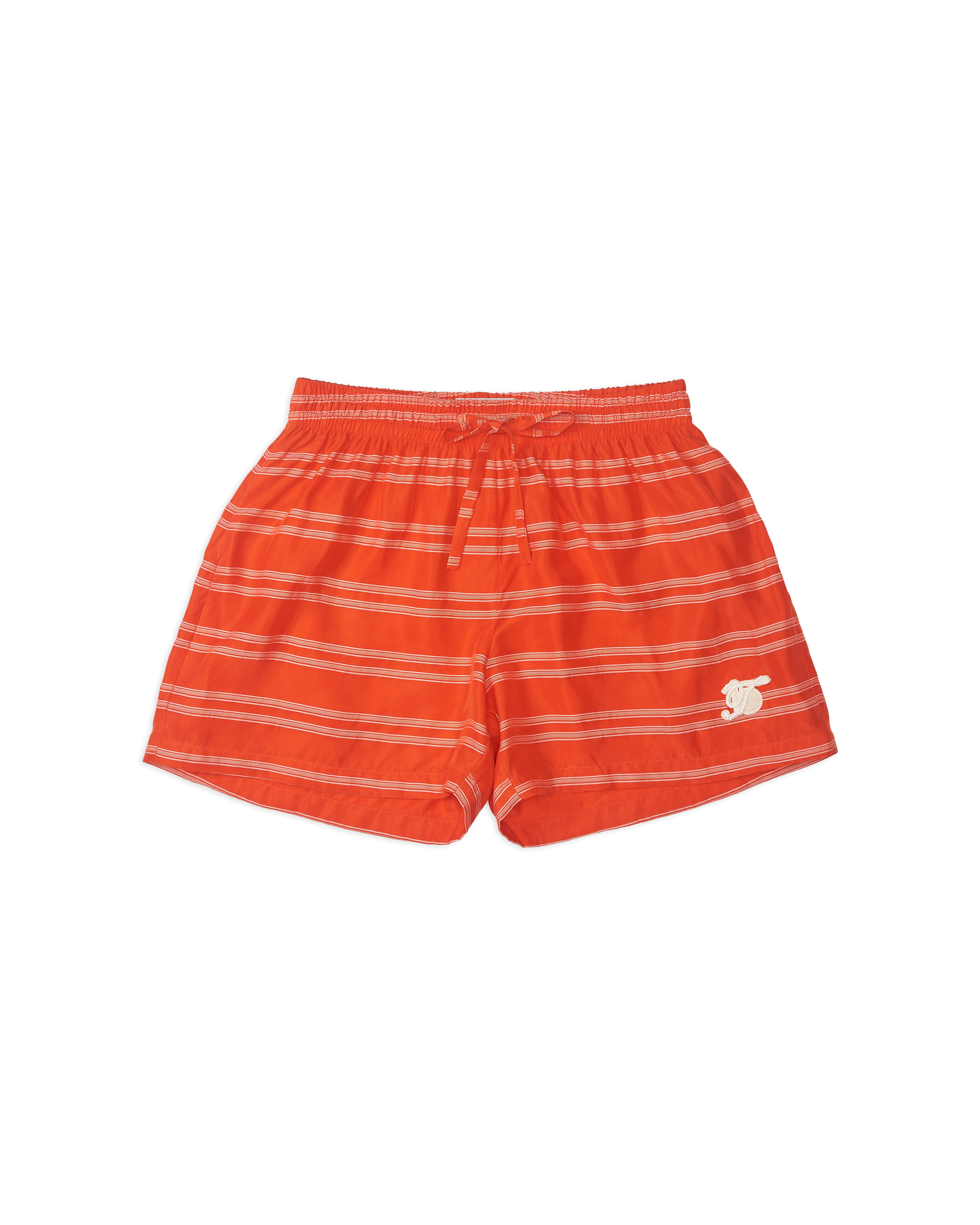 Women Sporty Soft Shorts Red