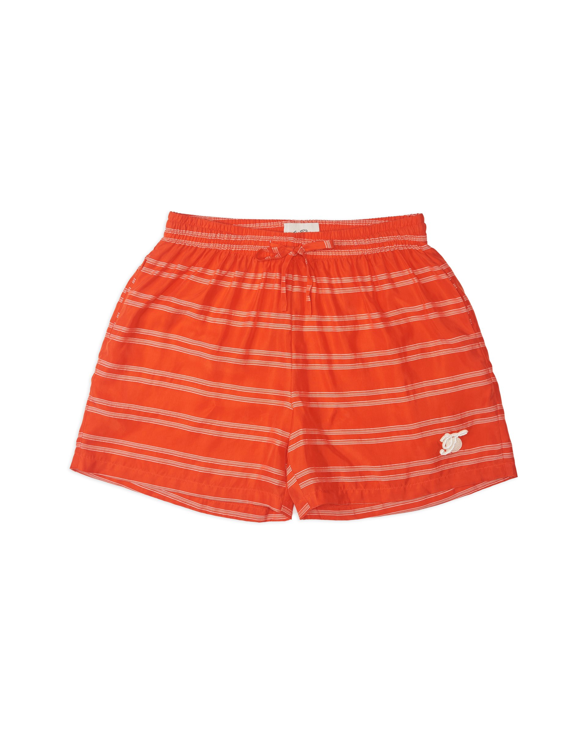 Men Sporty Soft Shorts Red