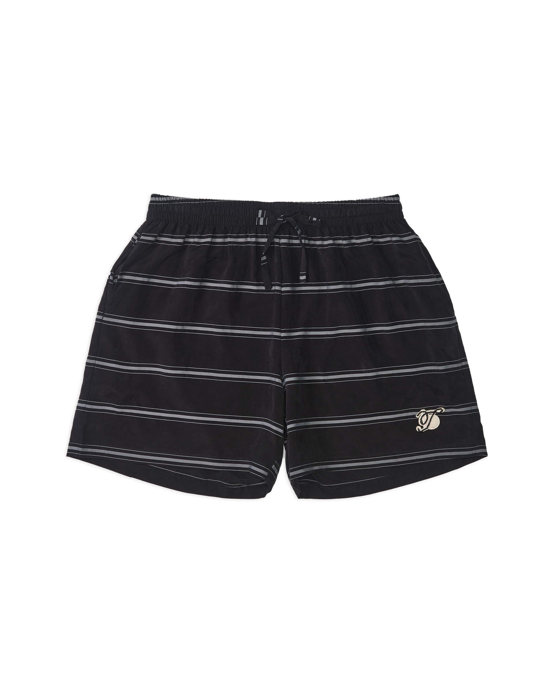 Men Sporty Soft Shorts Black