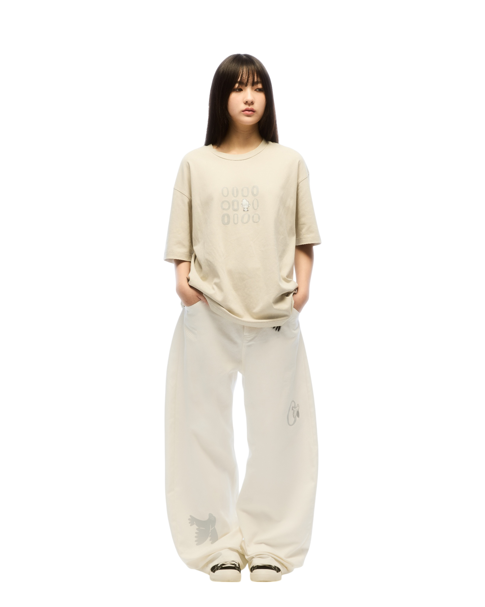 Kosong T-shirt Muddy Beige