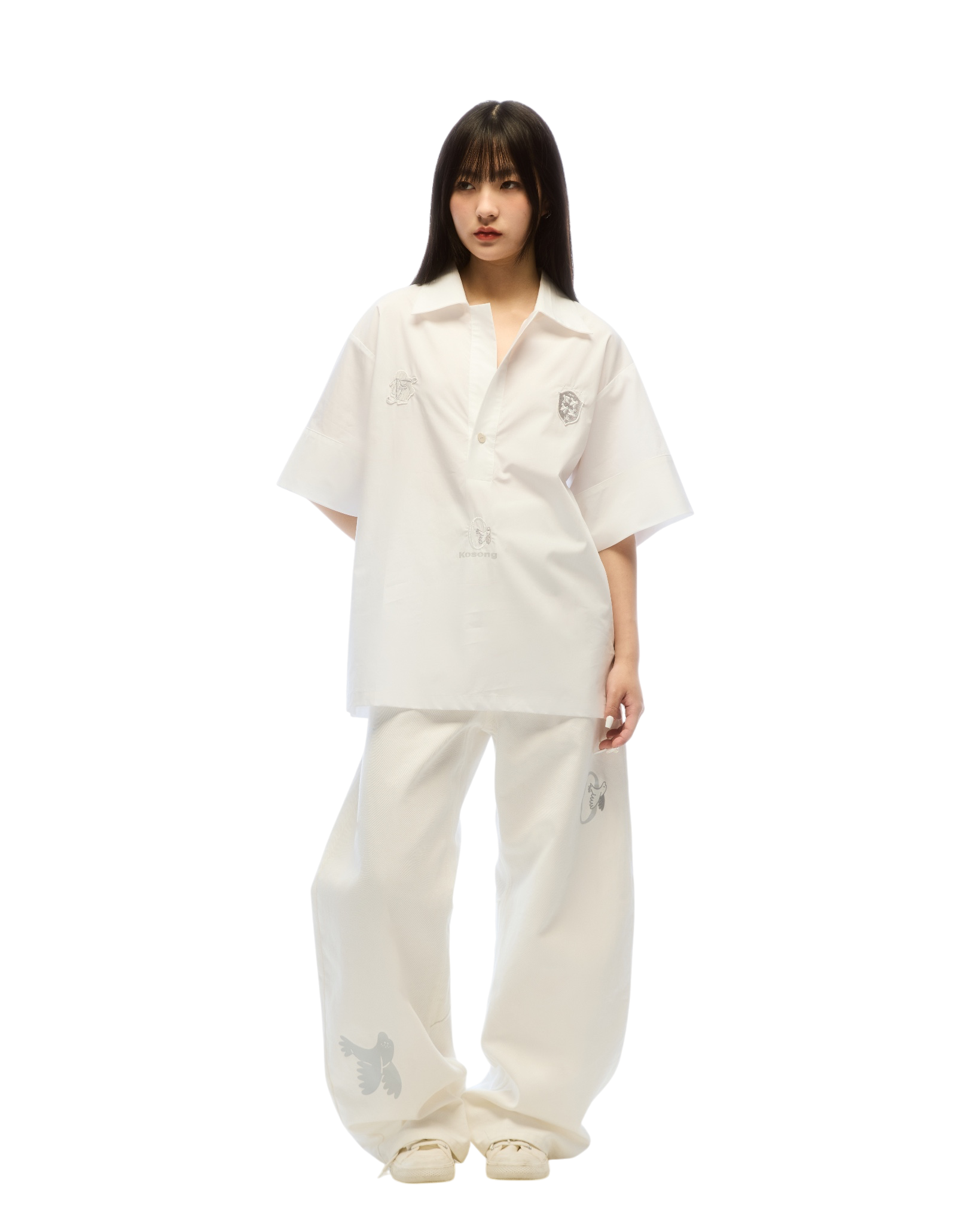 WangThian Shirt White