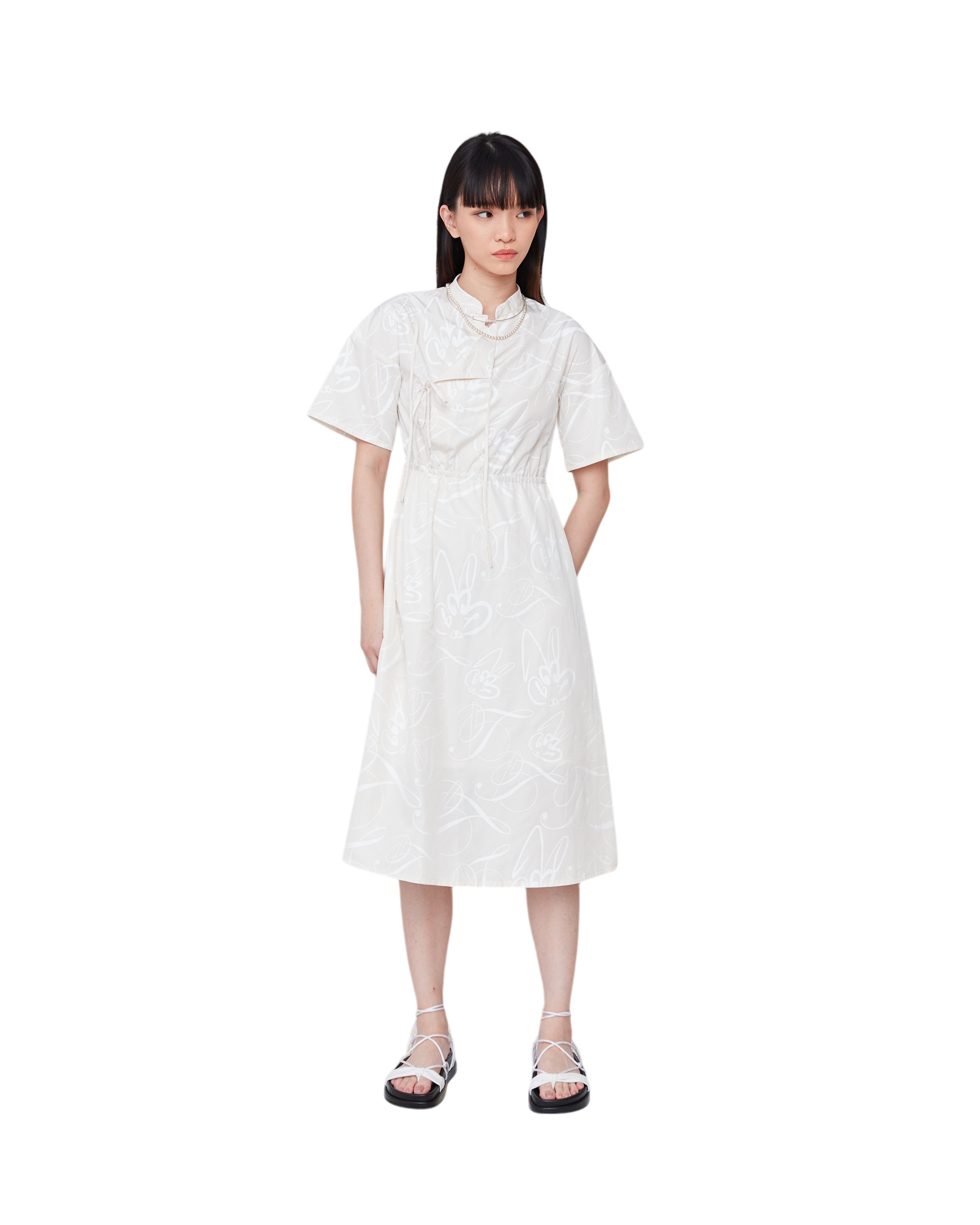 Rabbit Midi Dress