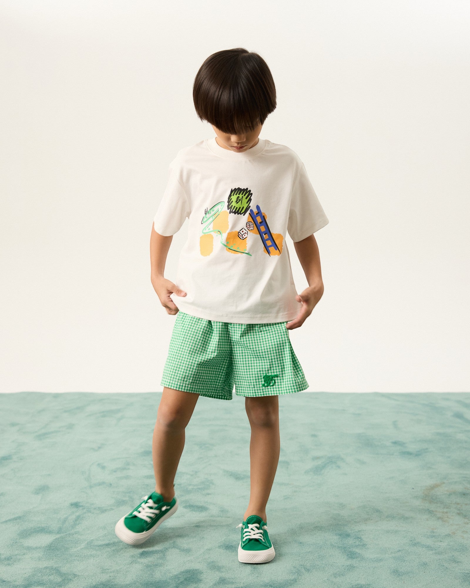 Kid’s Chess Snake and Ladder T-shirt