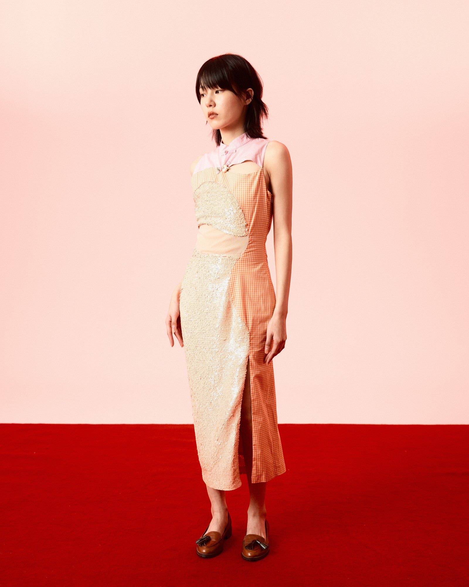 Sparkling Gingham Cheongsam ( Limited Edition )